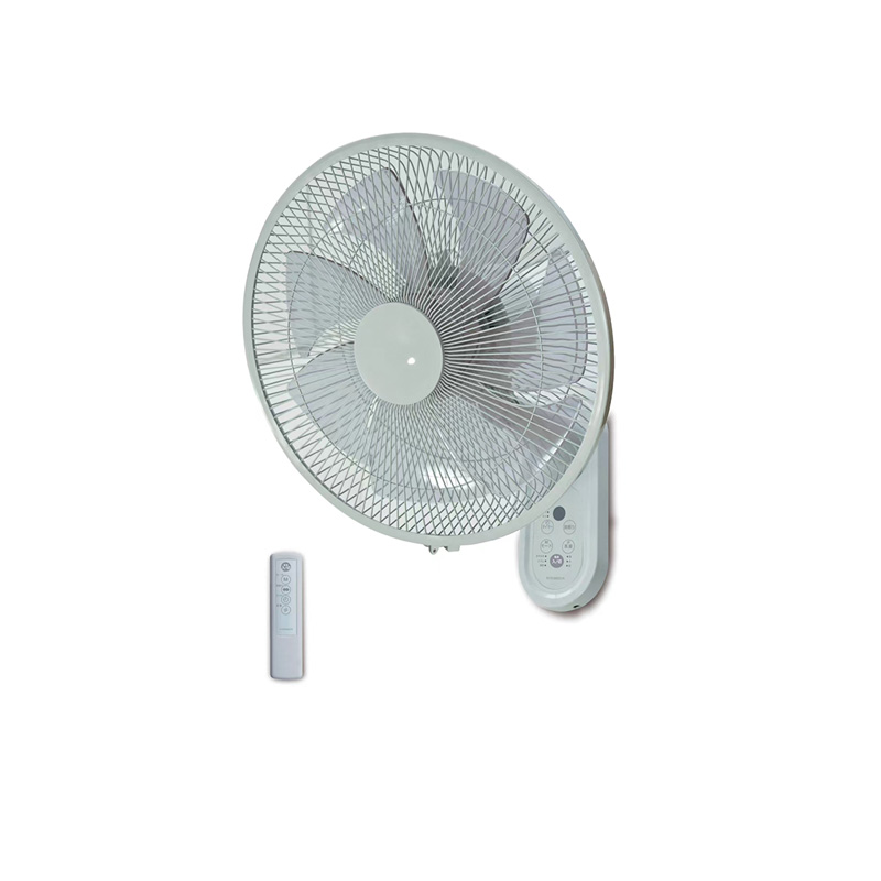 Seven leaf wall fan equipped with remote control