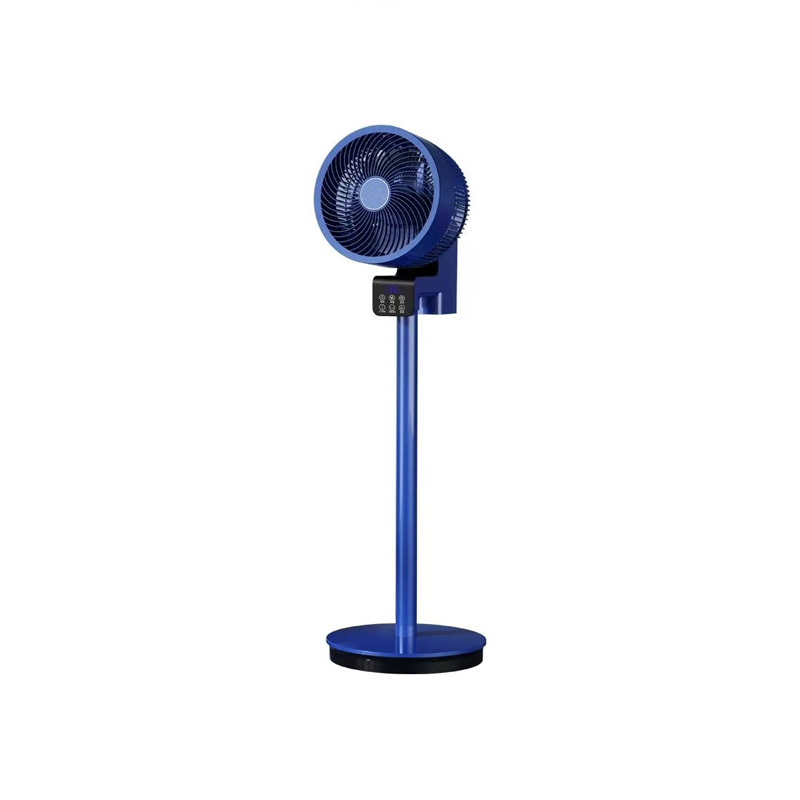 Fashionable blue main style floor fan