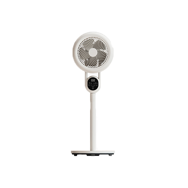 Floor standing fan with control display screen