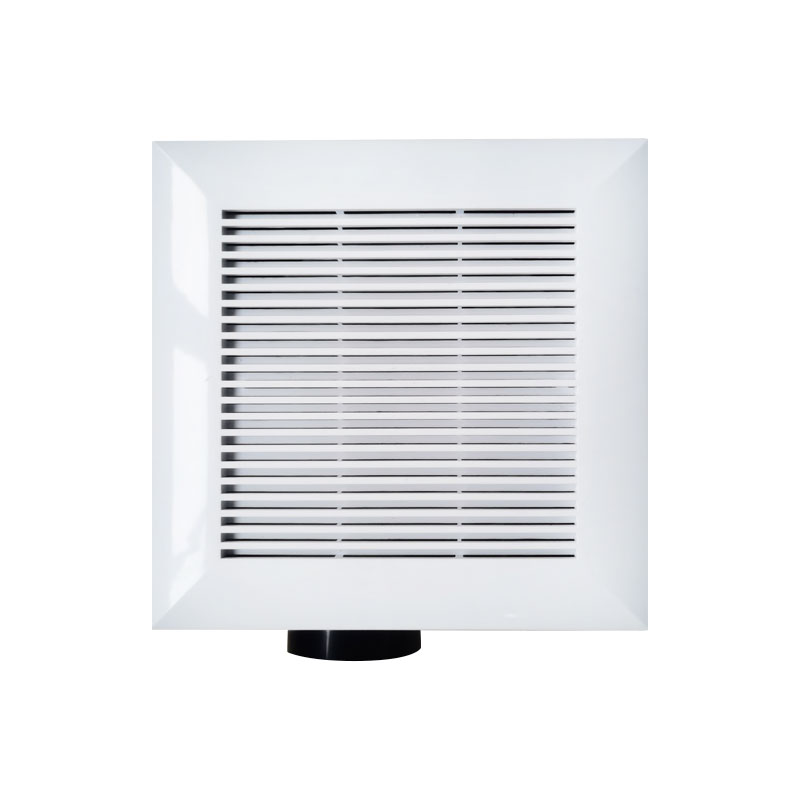 Integrated ceiling black ventilation fan